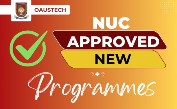 OAUSTECH Receives NUC Approval for New Programmes