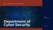 Department of Cyber Security