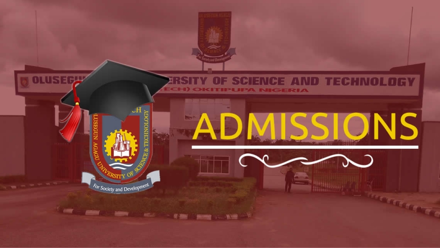 2023/2024 ADMISSIONS SCREENING EXERCISE (FOR UTME AND DIRECT ENTRY CANDIDATES)