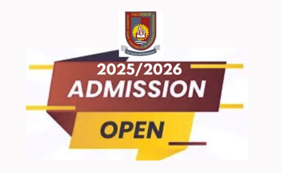 2025/2026 ADMISSIONS SCREENING EXERCISE (FOR UTME AND DIRECT ENTRY CANDIDATES)