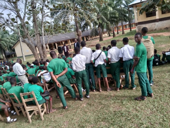 OAUSTECH counsels Manuwa Memorial students to set smart goals